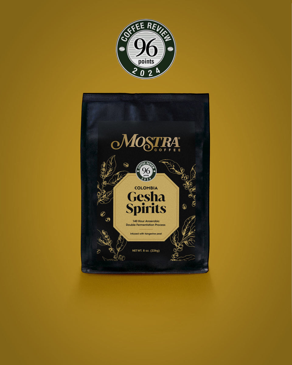Colombia Gesha Spirits packshot